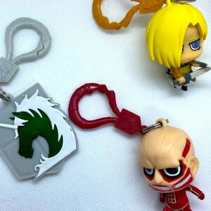 Attack on  Titan - Blind Bag Lot - Colossal Titan, Annie Leonhart & Military